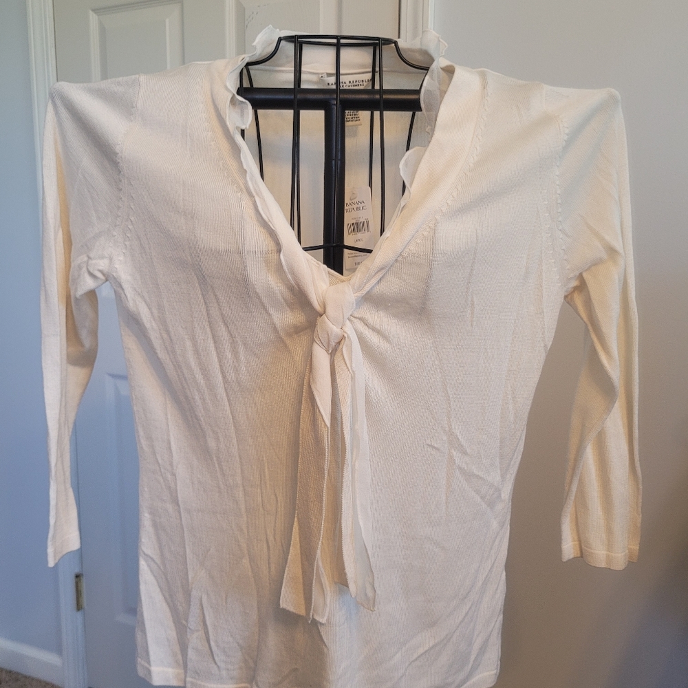 Banana Republic Silk Cashmere Blouse